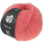 Lana Grossa Silkhair 225 Ruusunpunainen