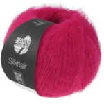 Lana Grossa Silkhair 224 Tumma pinkki