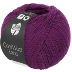 Lana Grossa Cool Wool Lace 67 Punavioletti