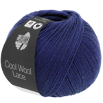 Lana Grossa Cool Wool Lace 53 Laivastonsininen