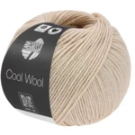 Lana Grossa Cool Wool Mélange 1507 Beige meleerattu