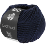 Lana Grossa Cool Wool Mélange 1494 Keskiyönsininen meleerattu
