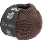 Lana Grossa Cool Wool Mélange 1435 Kahvinruskea meleerattu