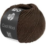 Lana Grossa Cool Wool Mélange 1509 Harmaanruskea meleerattu