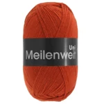 Lana Grossa Meilenweit 100 1400 Kanelinruskea