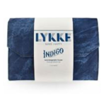 LYKKE Vaihdettavat Pyöröpuikot Indigo, Sininen, 13 cm