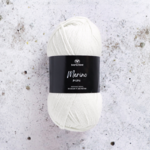 Svarta Fåret Merino Mini 30 Lumivalkoinen