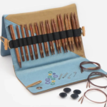 KnitPro Ginger Normal Vaihdettavat Pyöröpuikotsetti, Grande, 13 cm