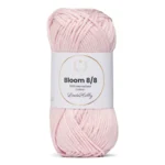 LindeHobby Bloom 8/8 Mercerized Cotton 31 Pastellinvaaleanpunainen