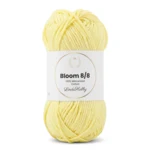 LindeHobby Bloom 8/8 Mercerized Cotton 21 Pehmeä keltainen