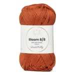 LindeHobby Bloom 8/8 Mercerized Cotton 36 Tiilenpunainen