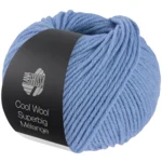 Lana Grossa Cool Wool Superbig 224 Taivaansininen meleerattu