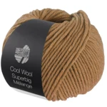 Lana Grossa Cool Wool Superbig 230 Karamelli meleerattu