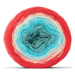 LindeHobby Lily Cotton Cake 14 Punainen koralli