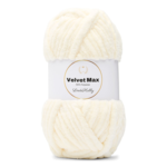 LindeHobby Velvet Max 03 Sokerinvalkoinen