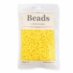 LindeHobby Beads 65 Kanariankeltainen