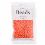 LindeHobby Beads 87 Korallinpunainen