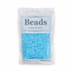 LindeHobby Beads Glitter 01 Sininen