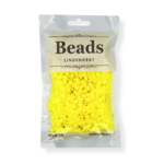 LindeHobby Beads Neon 03 Keltainen