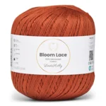 LindeHobby Bloom Lace Mercerized Cotton 36 Tiilenpunainen