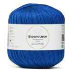 LindeHobby Bloom Lace Mercerized Cotton 35 Kuningas­sininen