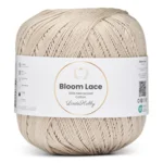 LindeHobby Bloom Lace Mercerized Cotton 39 Helmenharmaa