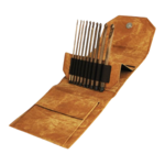 LYKKE Virkkuukoukkusetti Umber, Tan, 15 cm