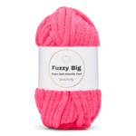 LindeHobby Fuzzy Chenille BIG 21 Tumma sokeri­roosa