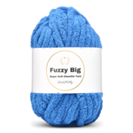 LindeHobby Fuzzy Chenille BIG 36 Sininen