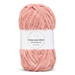 LindeHobby Fuzzy Chenille Silver Lurex 39 Puuteri