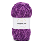 LindeHobby Fuzzy Chenille Gold Lurex 40 Violetti