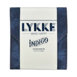 LYKKE Virkkuukoukkusetti Indigo, Sininen, 15 cm