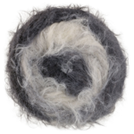 Lana Grossa Basta Mista 109 Valkoinen/Vaaleanharmaa/Keskiharmaa/Tummanharmaa/Antrasiitti