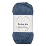 LindeHobby Cotton 6/4 008 Blu Bimbo
