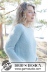 263-24 Tide Song Sweater by DROPS Design