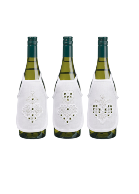 Kirjontasarja Hardanger sydän hopea 10 x 15 cm