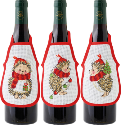 Kirjontasetti Siili 10 x 15 cm