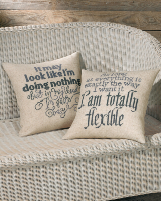 Kirjontapaketti Quite Busy 40x40 cm