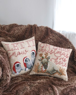 Kirjontasarja OH DEER 40 x 40 cm