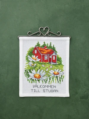 Kirjontasetti Tervetuloa B5124/25 25 x 30 cm