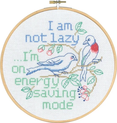 Kirjontasarja Not Lazy M5810/22 20 Ø cm