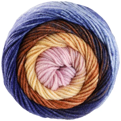 4035 Ruiskukansininen/petroolinsininen/karamelli/vanilja/vaalea beige/vaaleanharmaa/vaaleansininen