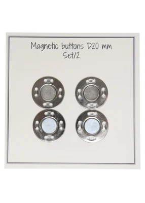 Go Handmade Magneettinapit 20 mm (2 kpl)