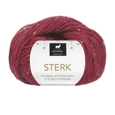 934 Syvänpunainen tweed