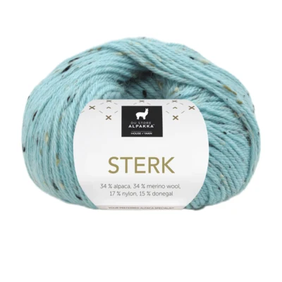 928 Karibiansininen tweed