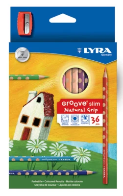 Lyra Groove ohuet värikynät, 36 kpl.