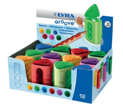 Lyra Groove Double Container Tips, 1 kpl