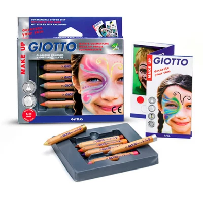 Giotto Make up Pencil Glamour, 6 kpl
