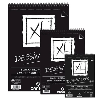 XL Dessin Noir Sketch Paper Block