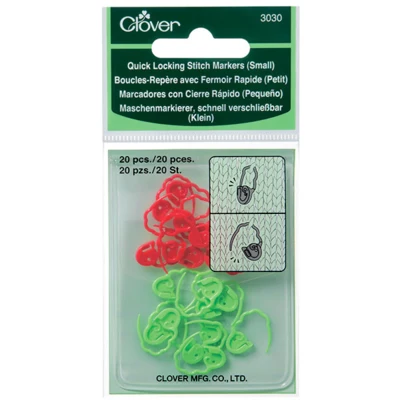 Pienet Clover Marker -lukot (vihreä / punainen)